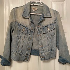 Wilfred Denim cropped jacket